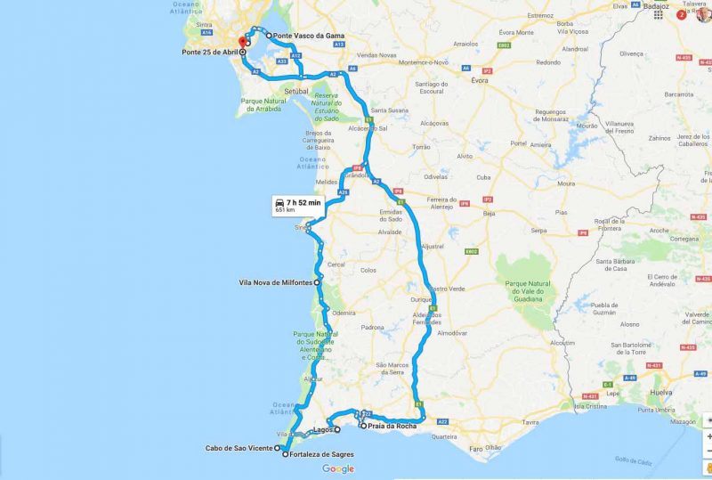 Algarve day trip from Lisbon