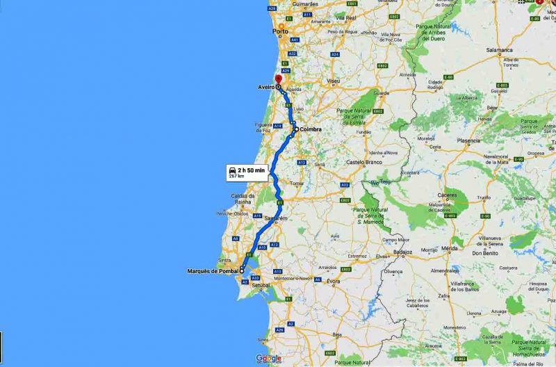 Day tour Coimbra Aveiro