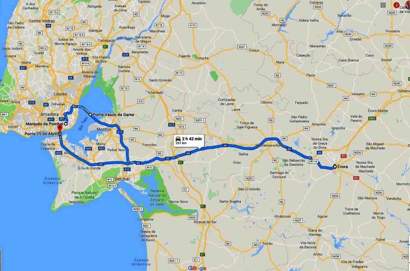 Full day tour Evora Monsaraz