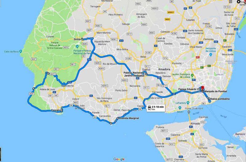 Full day tour Lisbon and Sintra