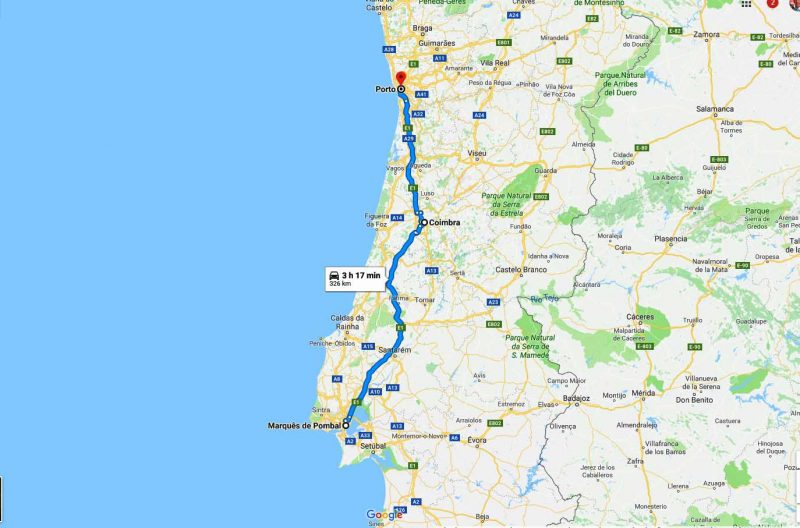 Full day tour Porto Coimbra