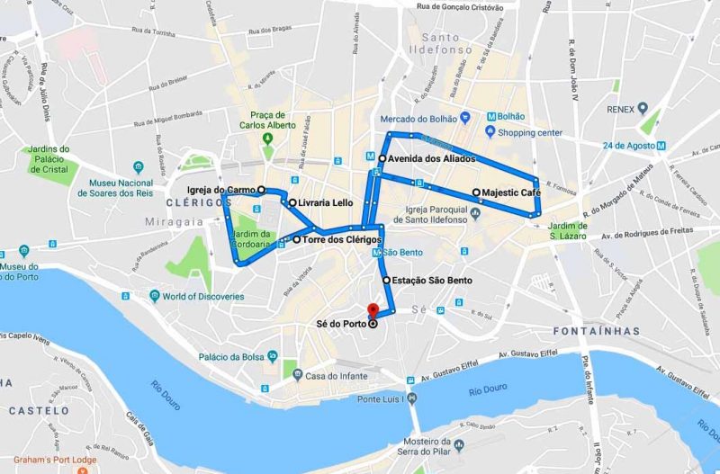 Passeio Porto 4 horas