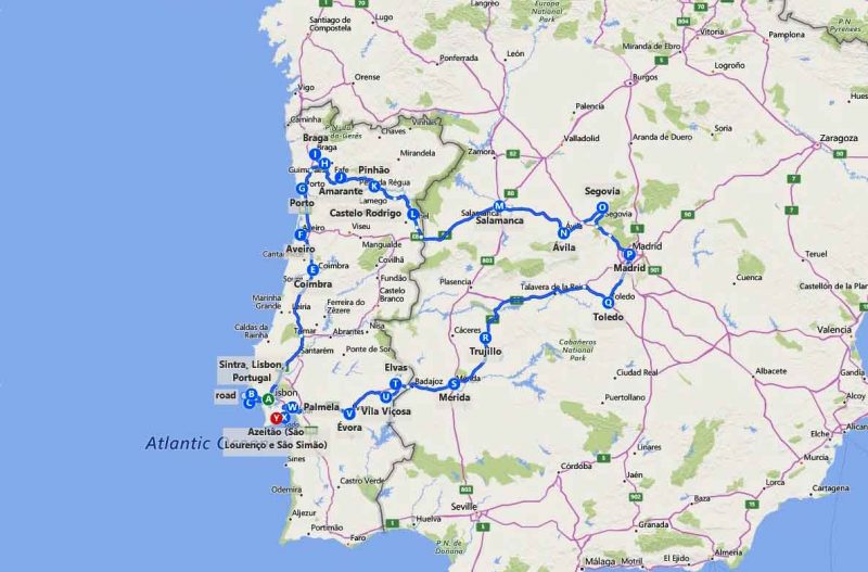 Ruta por España y Portugal - 10 días (Norte y Centro)