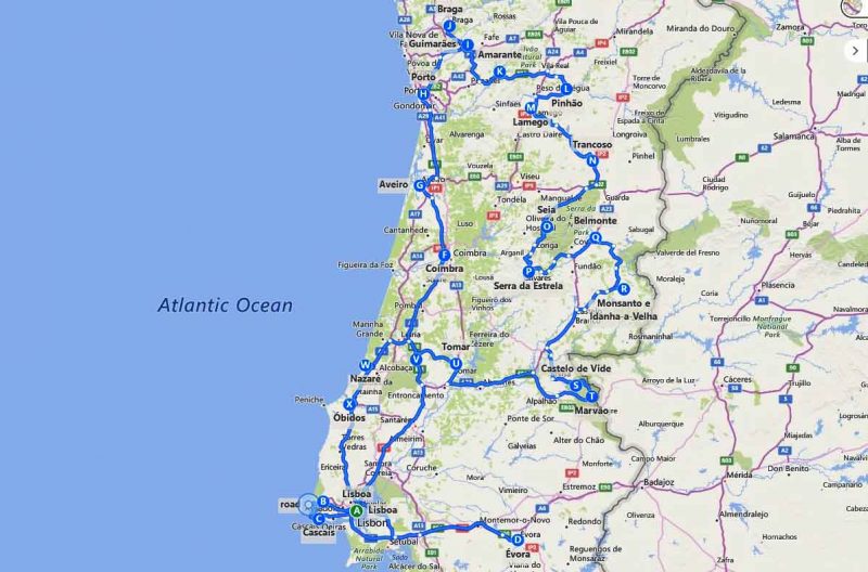 Tour 10 dias Portugal