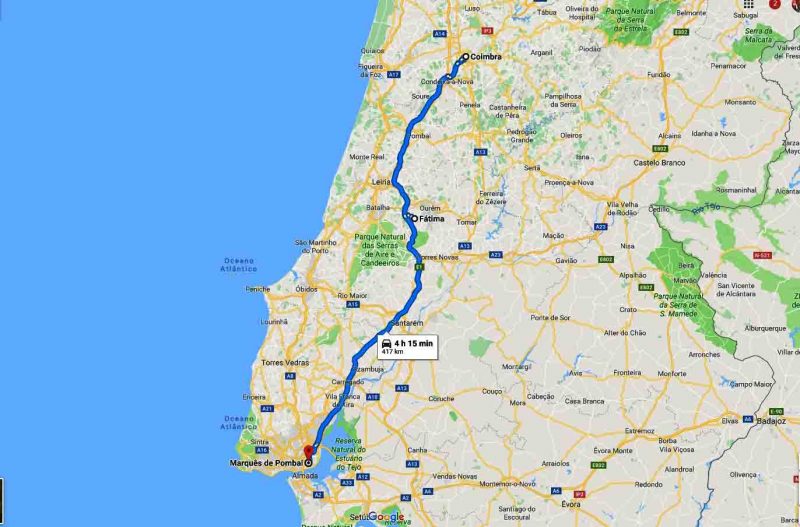 Tour Fatima e Coimbra