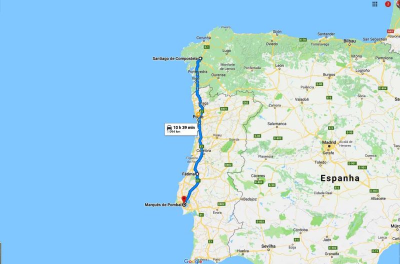 Tour Fatima e Santiago de Compostela